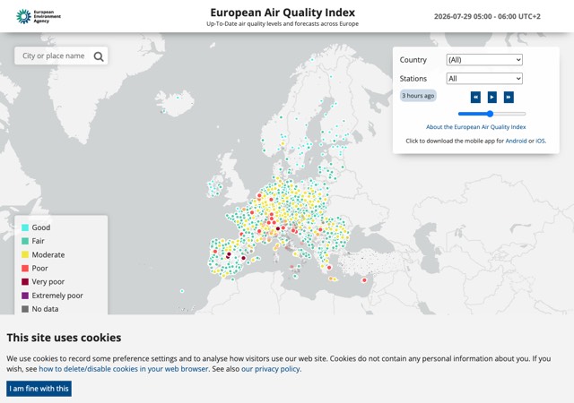 European Air Quality Index